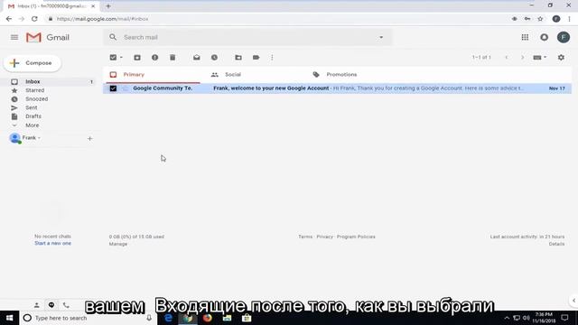 Как создать новую папку в Gmail почте смотреть онлайн