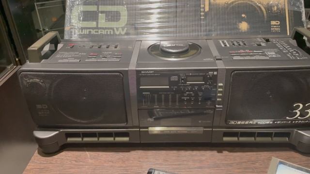 Vintagemoscow  магнитола Sharp Qt 73 Cd