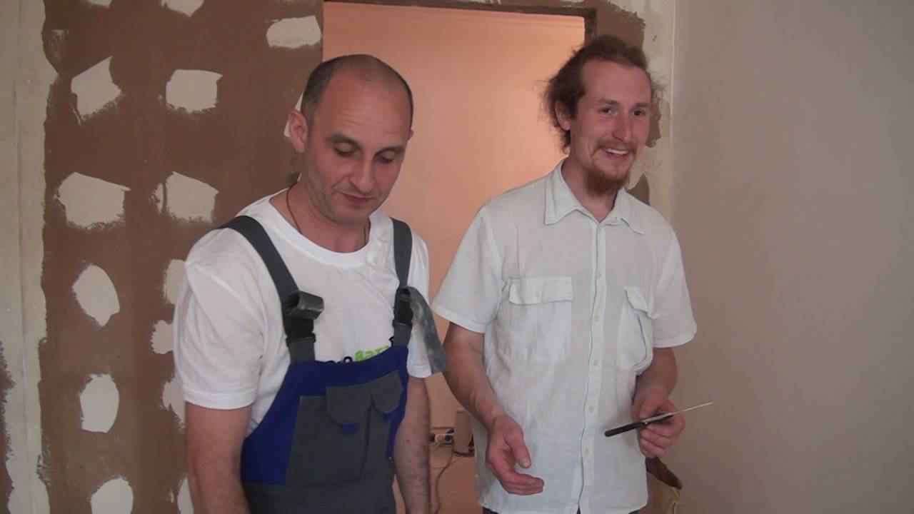 Глиняная декоративная штукатурка. Инструкция по нанесению. смотреть онлайн