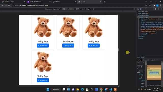 17-dars. Bootstrap hamda Figmada kichik amaliyot | Alicoder | alicoder.uz смотреть онлайн