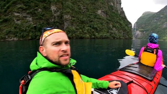 Каякинг в Норвегии. Гейрангер-фьорд - лучшее место в мире! смотреть онлайн