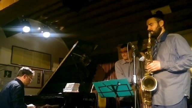 Javier Vercher 4tet "The Core" (piano & sax solo) - Wish You Were Here - Cantina Bentivoglio - Bo смотреть онлайн