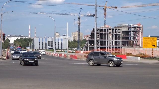 Кемерово, Университетский мост до перекрытия (07.07.2023) смотреть онлайн