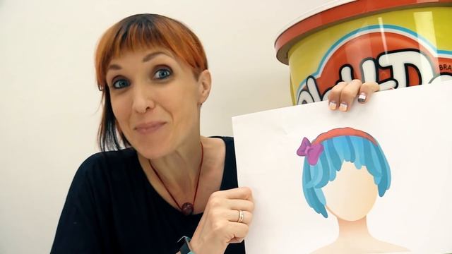 Плей До прически и Супер план - Видео для детей с Play-Doh