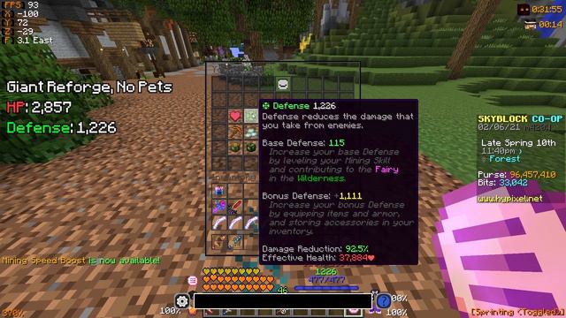 GIANT vs PERFECT | Which Reforge Tanks BETTER? | Hypixel Skyblock смотреть онлайн