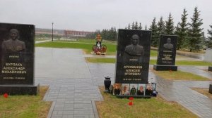 Как выглядит главный некрополь России//Федеральное военное мемориальное кладбище в Мытищах