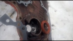 Сборка двигателя и установка. ЮМЗ.