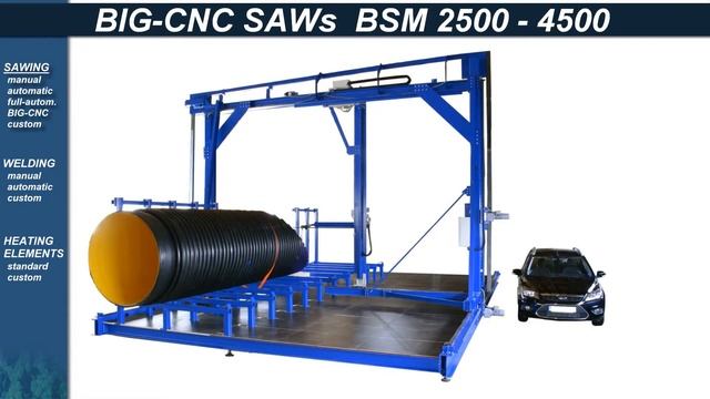 Ленточные пилы для полимерных труб