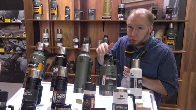 Обзор стенда Stanley ! Обзоры от BigGame ! Термосы Stanley !