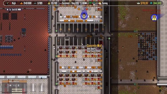 Prison Architect Ps5, 600 Prisoners!!! Day 200!!! Part 14.5 смотреть онлайн