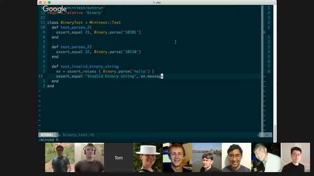 Viking Codecast presents Tom Dalling, Software Developer: Ruby: The "Sharp Knife" of Test-Driven .. смотреть онлайн