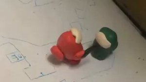 Амонкас из пластилина