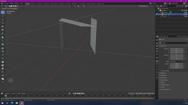 Rotate Around a Point/Axis in Blender смотреть онлайн