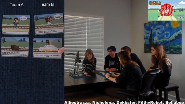 Allie & The F2K Gang Play Trial By Trolley! (ft. Dekkster, Nicholena, FilthyRobot & Bella) смотреть онлайн