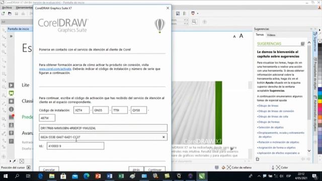 INSTALANDO COREL AMY 2021