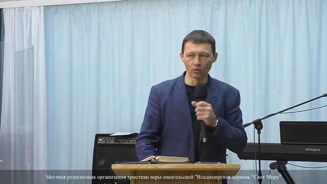 Богослужение 17 декабря 2023г. "Чем жив "праведник"?" смотреть онлайн