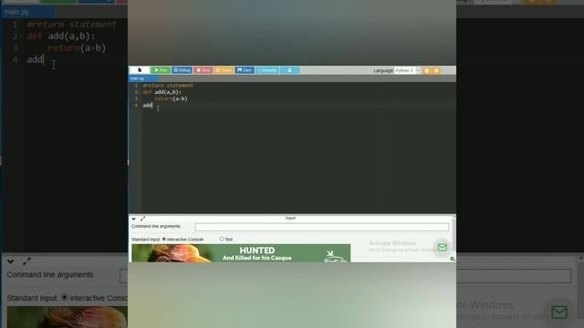 Return Statement ||Python for beginners||how to use and learn смотреть онлайн