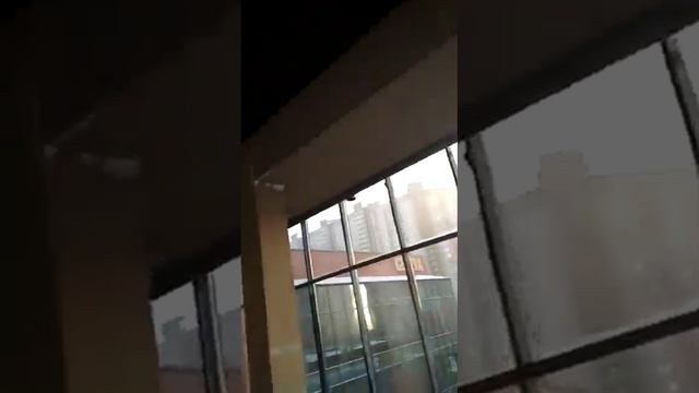 Монтаж промышленного рекуператора PRANA-340S в офисном помещении, где делают капитальный ремонт. смотреть онлайн