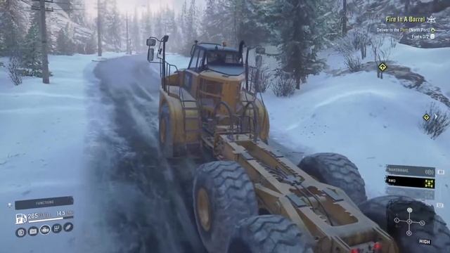 Snow Runner Hard Mode Episode 40 Alaska Part 8 Village Delivery смотреть онлайн