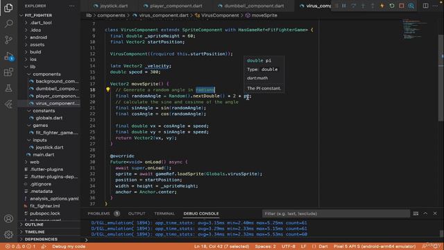 13 - Добавление движения в Virus смотреть онлайн