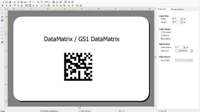 DataMatrix Barcode Generator смотреть онлайн