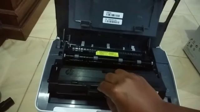 How to replace toner printer laser hp 107w смотреть онлайн
