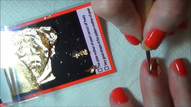 как сделать маникюр с отрывной фольгой? смотреть онлайн