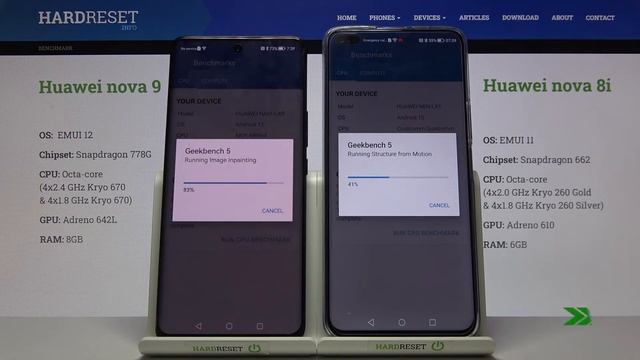 HUAWEI Nova 9 vs HUAWEI Nova 8i Geekbench 5 CPU - Compare Scores смотреть онлайн