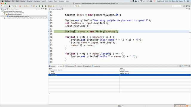 CS1B Java Tutorial 28 Array Basics Having User Specify the Size of Array, Tracing Array Iteration смотреть онлайн