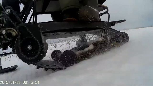 мини снегоход трансформер своими руками на бурановской гусенице 2 день испытаний смотреть онлайн