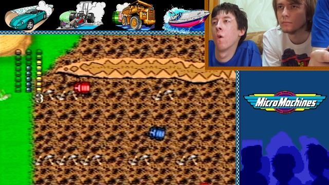Pixel_Devil, Kinaman и JjAR - Турнир по Micro Machines #3 смотреть онлайн