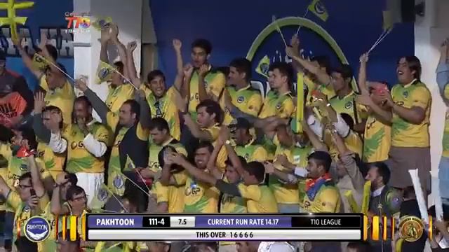 Boom Boom Afridi 17 balls 57 runs T10 League смотреть онлайн