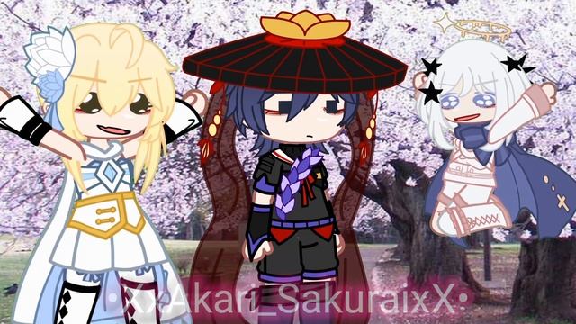 Lumine sees a little silhouetto of a man... || Genshin Impact || Gacha Club смотреть онлайн