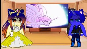 CELESTIA AND LUNA'S PARENTS REACT TO LULLABY FOR A PRINCESS || PUMPYCAT || ORIGINAL