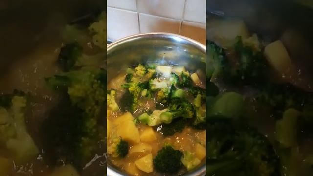 Крем-суп из БРОККОЛИ#суп#повара #кулинарный