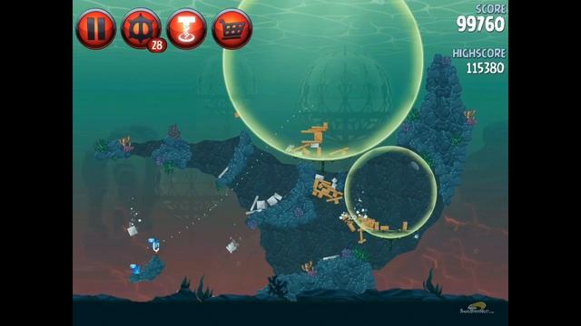 Angry Birds Star Wars 2 Level PR-16 Hologram Darth Sidious Reward Chapter 3-star Walkthrough смотреть онлайн