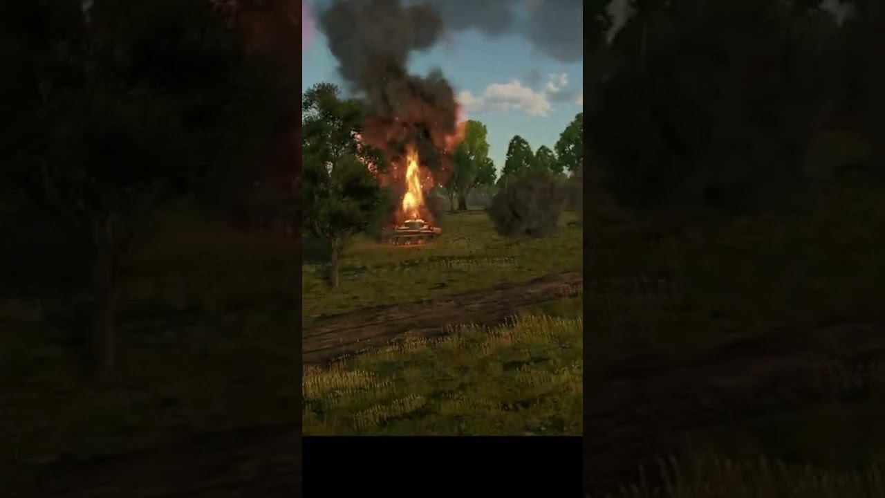 БТ 7 ушла в АУТ! War Thunder #Shorts смотреть онлайн