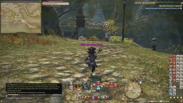 FFXIV Unlock Quest 2/5 Who Was That Man in Black (Odin unlock quest series) - A Realm Reborn смотреть онлайн