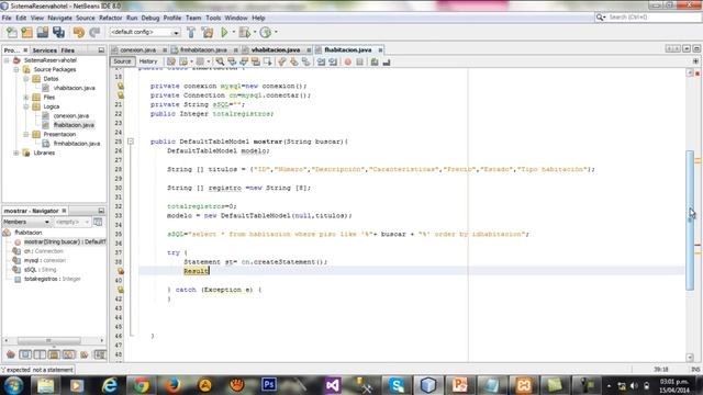 Sistema de Ventas Reserva Hotel Java 8 y Mysql (4-28)Clase Fhabitación Insertar Editar Eliminar смотреть онлайн