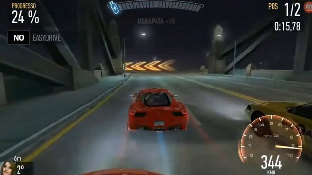 NFS No Limits - My Ferrari 458 vs Sofie's Ferrari (Extreme Difficult) смотреть онлайн