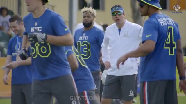 Odell Beckham Jr Mic'd Up at Pro Bowl Practice 2017 смотреть онлайн