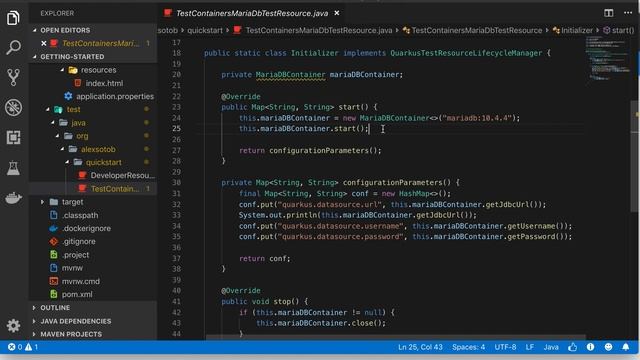 Quarkus Tests with TestContainers смотреть онлайн