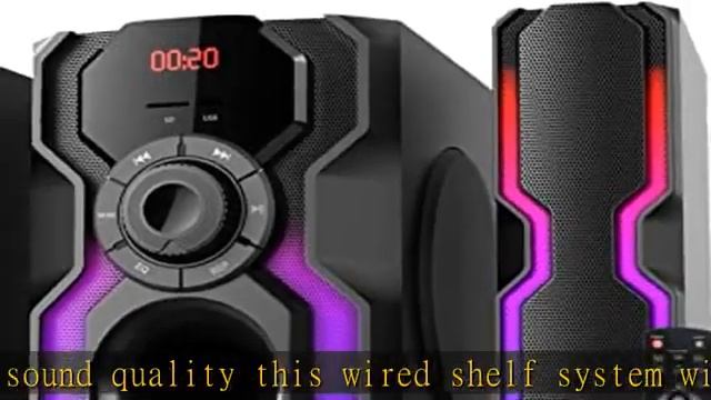 beFree Sound 2.1 Channel Bluetooth Multimedia Wired Speaker Shelf Stereo System with Reactive LED L смотреть онлайн