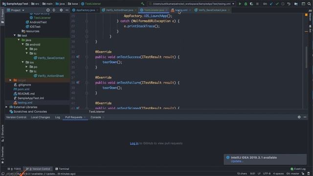 Appium tests with testListener | launch or close app for each tests смотреть онлайн