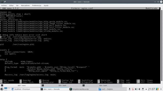03 - Directivas del Núcleo de NGINX [NGINX - Español] смотреть онлайн