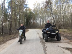 STELS ATV 300B  или как РУССКИЕ научились делать ТЕХНИКУ