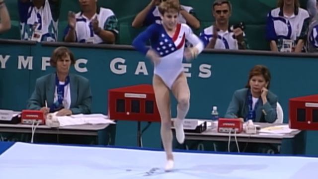 Kerri Strug Vaults at Atlanta 1996 | Epic Olympic Moments смотреть онлайн