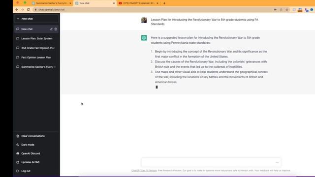 Chat.openai.com - ask this artificial intelligence site for lesson plans, book reviews, etc. смотреть онлайн