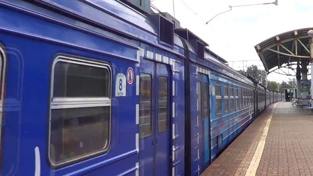 Электропоезд ЭД4М-0363 "Рэкс" экспресс "Голутвин - Москва" смотреть онлайн