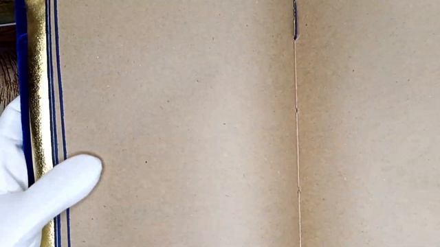 Обзор Блокнот Бархатный Синий с крафт листами смотреть онлайн